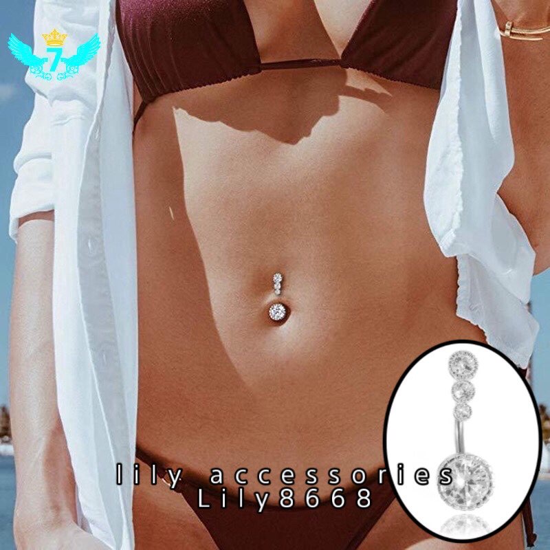 khuyên rốn titan kim tròn không gỉ không đen không dị ứng Unisex