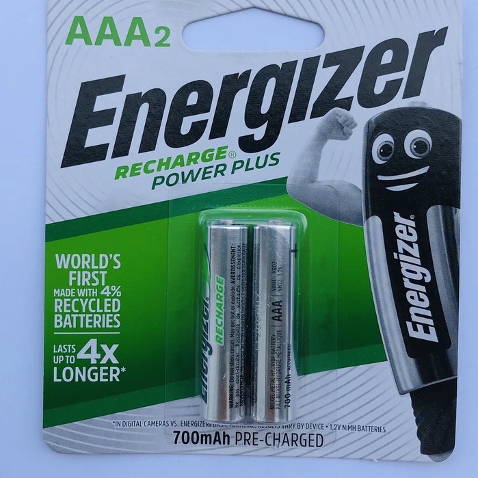 Pin Sạc ENERGIZER AAA 700MAH (Vỉ 2 viên)