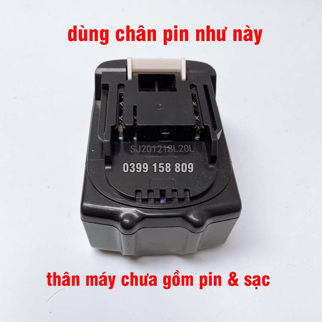 Thân Máy Khoan Bê Tông Dùng Pin 10 Cell Trung Quốc