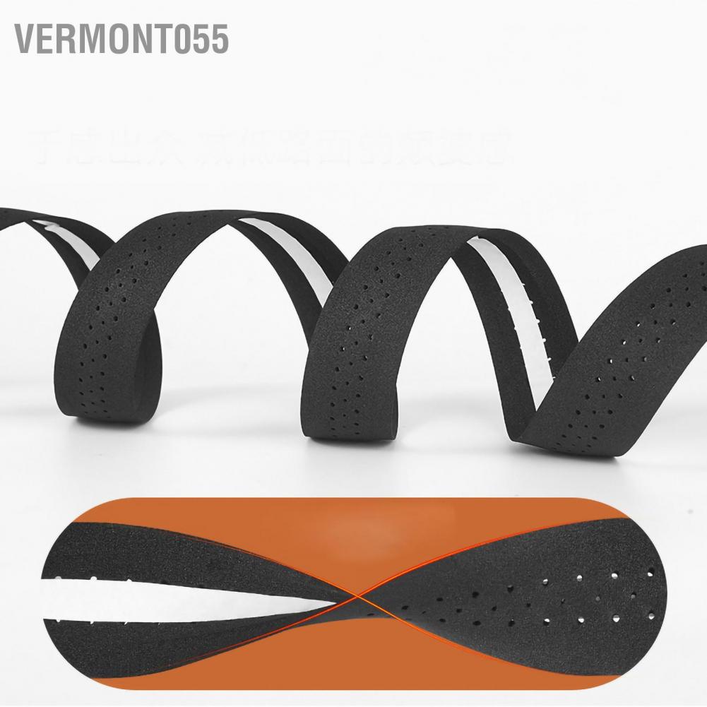 Vermont055 Băng tay lái xe đạp EVA đàn hồi cao Chống trượt chống Hấp thụ thoáng khí Tay cầm bọc phụ kiện
