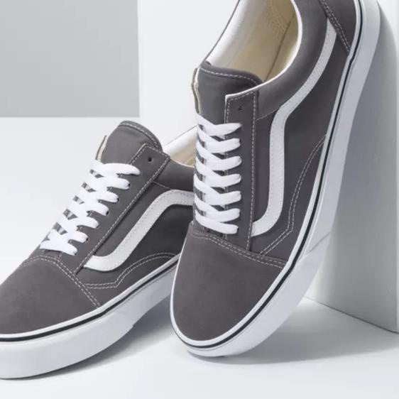 Giày Vans màu xám thời trang cá tính cho nam nữ