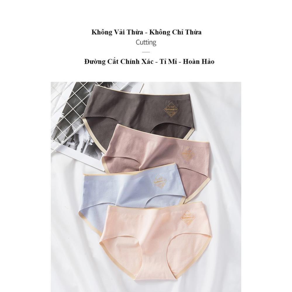 [Được Chọn Màu] Quần Lót Nữ, quần mặc trong váy Cotton co dãn mềm mịn thoáng mát (size L,XL) CT08 | BigBuy360 - bigbuy360.vn
