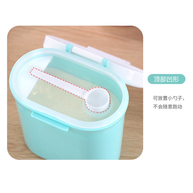 (Hàng Mới Về) Hộp Đựng Sữa Bột Cho Bé Dung Tích Lớn