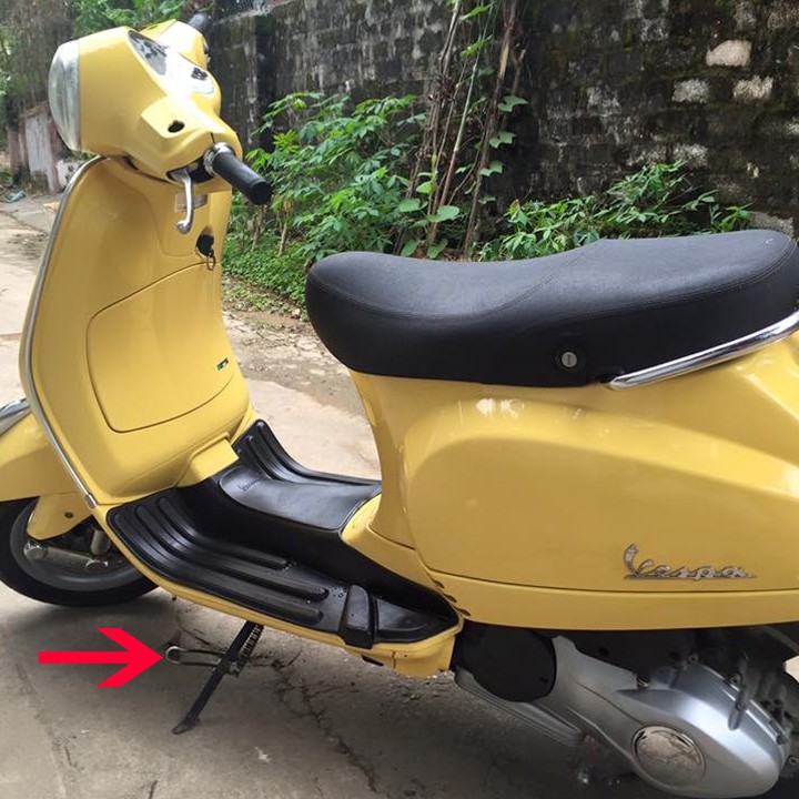 Chân chống - Chân chống kèm BƯỞNG gắn xe VESPA LX 125