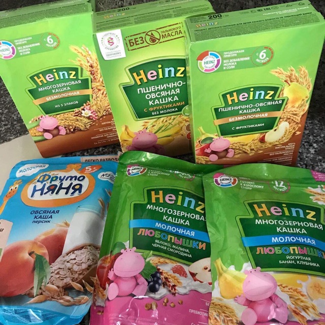 Bột ăn dặm xách tay Nga