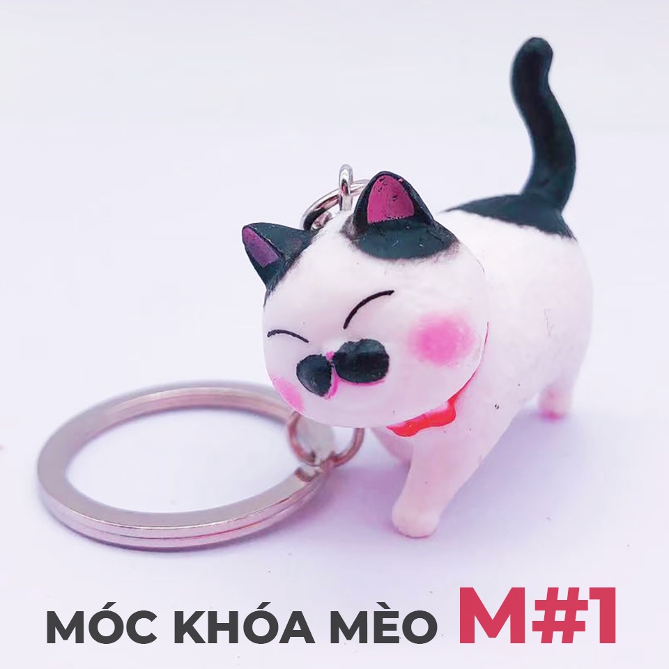 ✅ Móc Khóa Hình Mèo Siêu Đẹp, Xinh Xắn, Đáng Yêu - Quà Tặng Độc Đáo