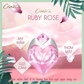 Nước hoa nữ cénota ruby rose 25ml, nước hoa nữ quyến rũ, thu hút - mã pg03 lici
