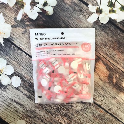 Mặt Nạ Nén MINISO Mặt Nạ Giấy Nhật Bản Cấp Ẩm Dưỡng Da | BigBuy360 - bigbuy360.vn