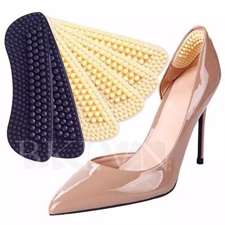 Dán Gót Giày 4D Bám Chắc Êm Chân Bảo Vệ Chân, Không Trơn Tuột