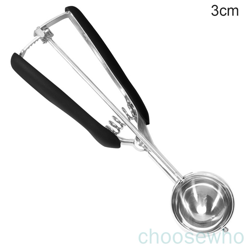 Muỗng múc kem bằng thép không gỉ 3cm tiện dụng