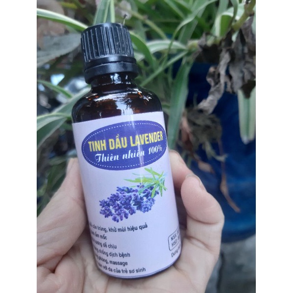 (RẺ VÔ ĐỊCH) tinh dầu oải hương (lavender) 50ml đậm đặc