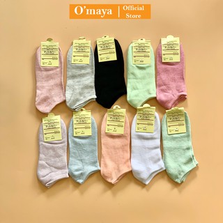 Set 5 đôi tất nữ cổ ngắn xuất nhật tn02