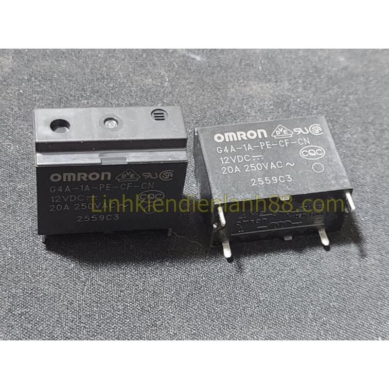 Ralay Omrom G4A-1A-PE-CF-CN 12vdc 20A mới chính Hãng.