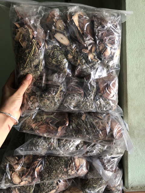 1kg Cỏ máu nguyên chất 100% bôi bổ cơ thể