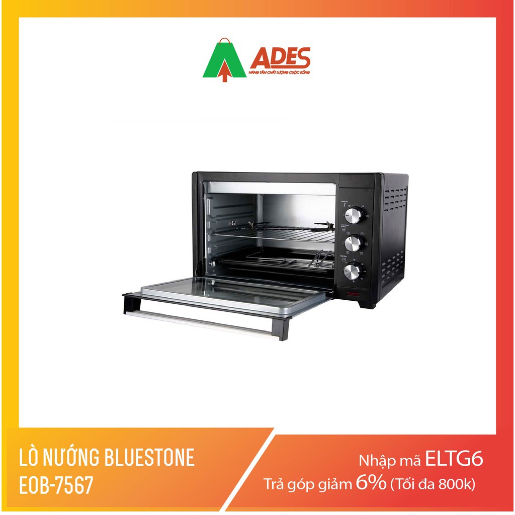 [Mã 154ELSALE2 giảm 7% đơn 300K] Lò nướng BLUESTONE EOB-7567 dung tích 45L - Bản giới hạn HOT 2021