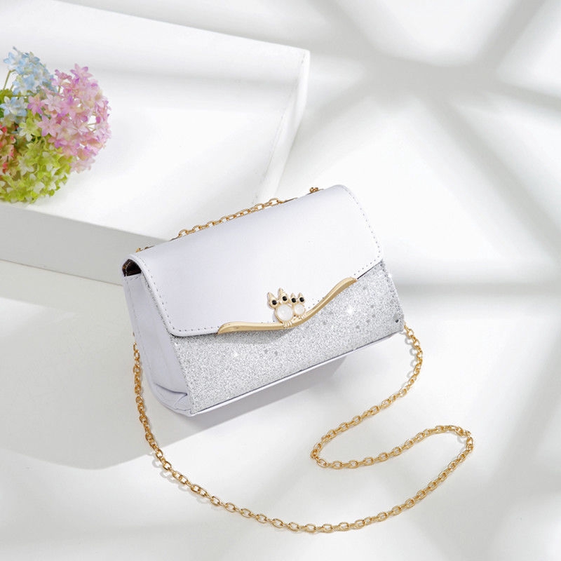 Túi Đeo Chéo Đính Kim Sa Lấp Lánh Thời Trang Cho Nữ | BigBuy360 - bigbuy360.vn