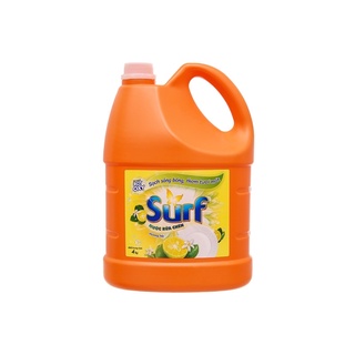 Nước rửa chén Surf hương tắc can 4kg