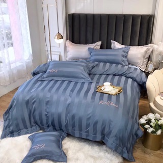 Bộ chăn ga gối satin lụa cao cấp