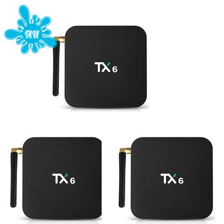 Thiết bị chuyển đổi tv thường thành smart tv tx6 smart android 7.1 tv box 4g 32g allwinner h6 cpu 4 nhân , phích cắm uk