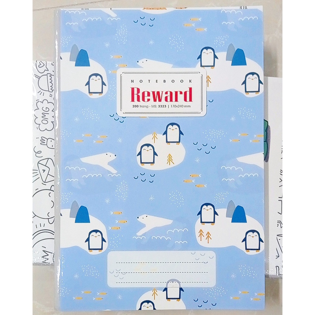 VỞ THẾP 200 trang KẺ NGANG HẢI TIẾN CAO CẤP. CHỐNG LOÉ MẮT CHỐNG NHOÈ