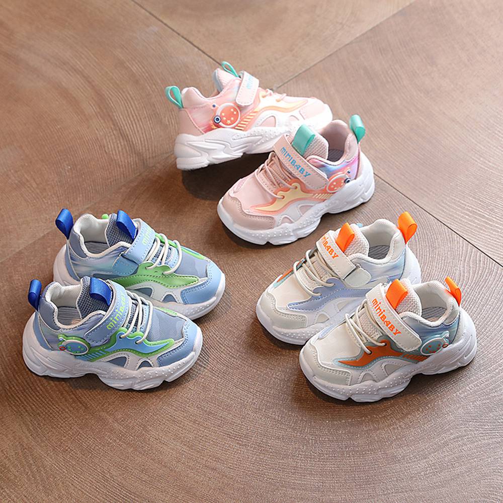 Giày Thể Thao Đế Mềm Chống Trượt Cho Bé Từ 1-6 Tuổi