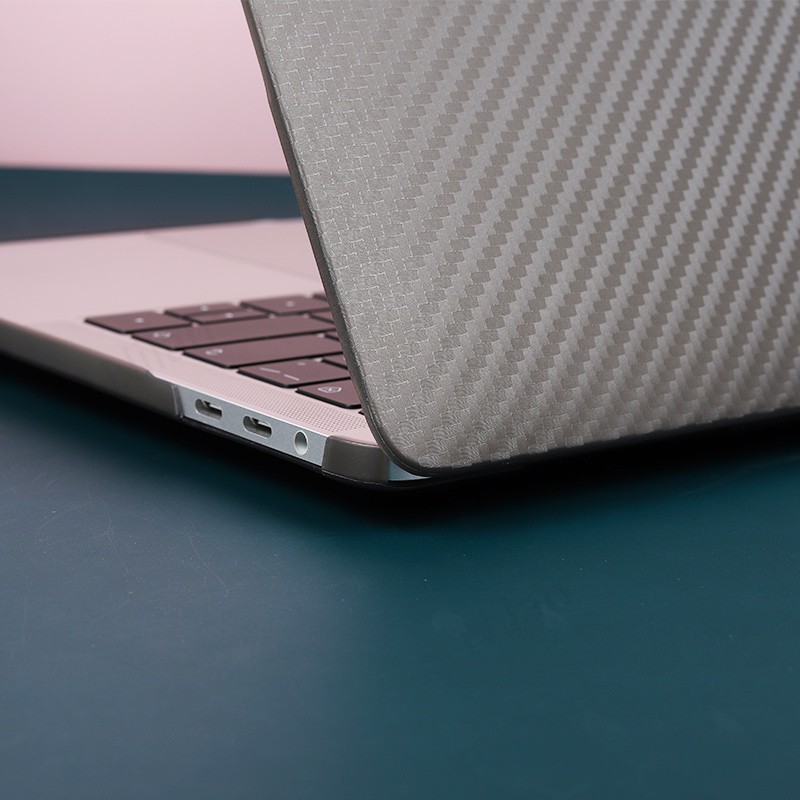 Vỏ mờ TPU sợi carbon mềm 4 trong 1 cho Macbook air 2020 A2179 A2289 A2251 M1 Pro 13 A2338 A2337 Retina 13 inch