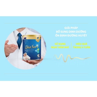 Sữa non Diasure lon 850g_Dinh dưỡng cho người tiểu đường