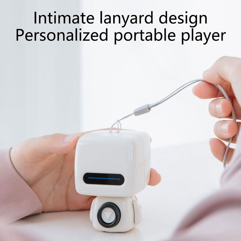 Loa bluetooth mini không dây hình robot bighero bluetooth 5.0 dễ thương trang trí phòng