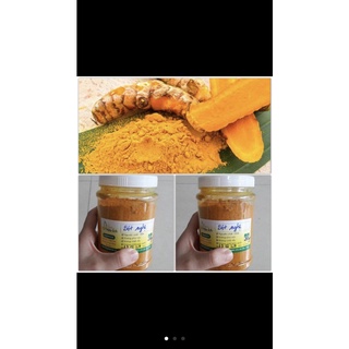 Bột nghệ nhà làm nguyên chất an toàn quê Quảng Tri lọ 200 gr