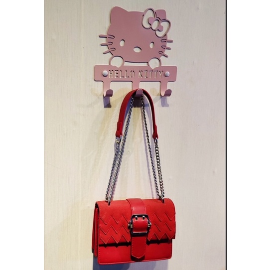 Móc sắt treo tường hình Hello Kitty các màu