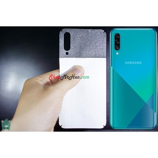 Bộ 3 Skin Dán Mặt Sau Lưng Vân 3D Carbon Samsung Galaxy A30s