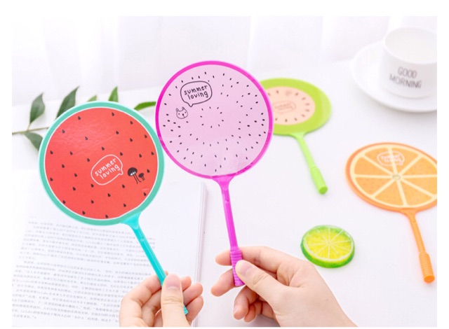 Bút quạt Trái cây và thú.