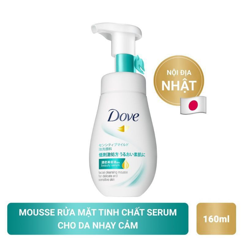 SỮA RỬA MẶT DOVE NHẬT 160ML km khi mua 2 cây