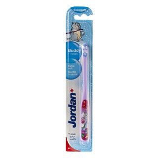 Bàn chải đánh răng trẻ em jordan buddy cho bé 1 - 4 tuổi