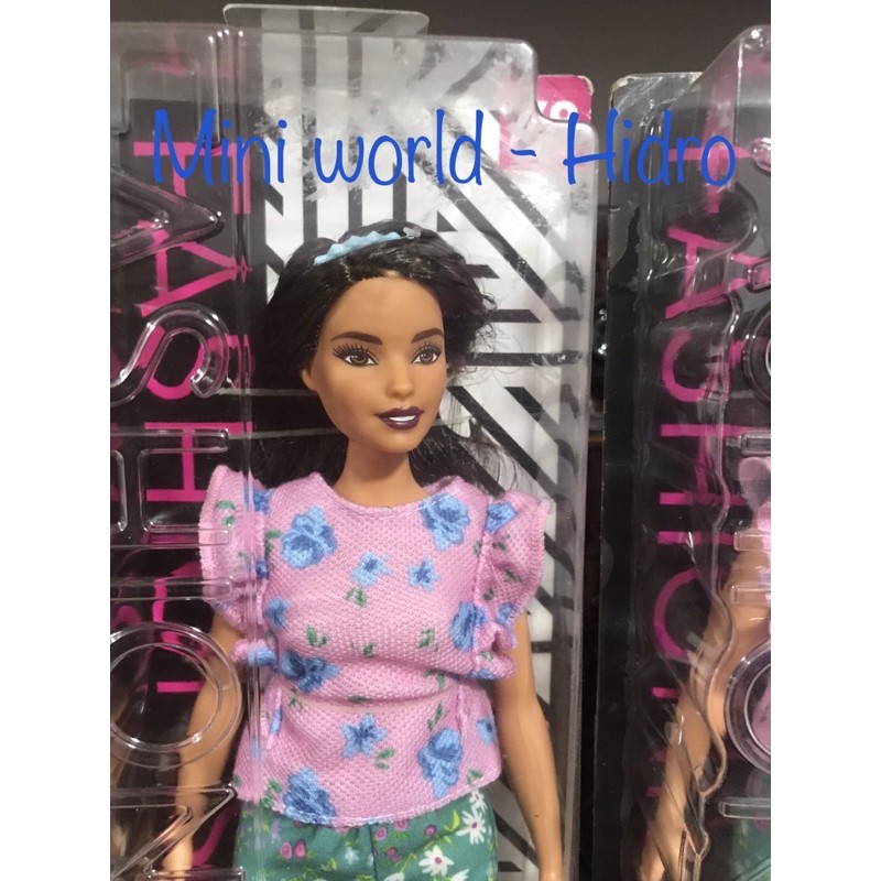 Búp bê Barbie fashionistas body curvy mập chính hãng #78