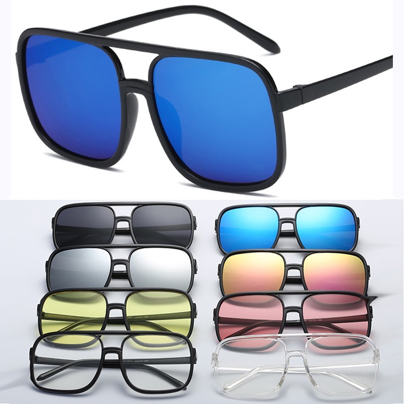 Kính Mát Gọng Vuông Bản To Chống Tia Uv Thời Trang Cho Nữ | BigBuy360 - bigbuy360.vn