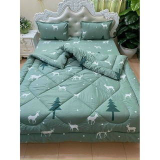 Bộ gra giường 3 món ( 1 gra + 2 vỏ gối nằm)
