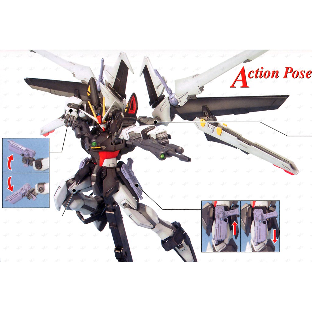 Mô Hình Gundam MG Strike Noir Gundam Tỉ Lệ 1/100
