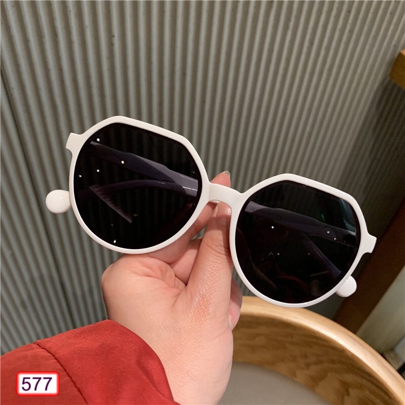 Kính Form đa giác Nam Nữ 348 Chất liệu nhựa hàn quốc kiểu dáng hot trend