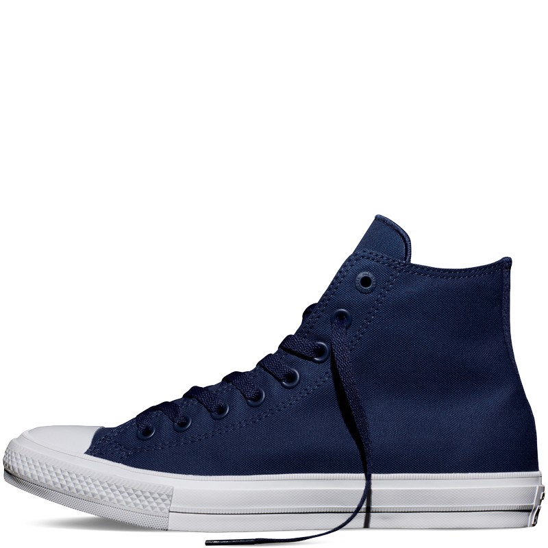 Giày Chuck II AllStar Classic Màu Xanh Navy Cổ Cao Nam