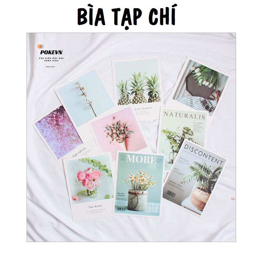 BÌA TẠP CHÍ TRANG TRÍ CHỤP ẢNH SIÊU ĐẸP