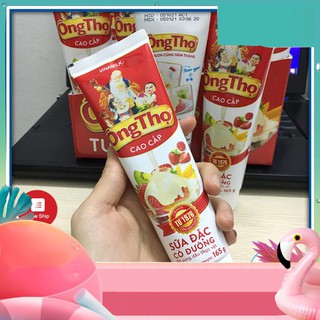 Sữa Ông thọ dạng tuýp 165g CỰC HOT, SIÊU TIỆN LỢI – Sữa đặc có đường ông thọ đỏ nguyên chất – 01152 - buôn Rẻ NXG