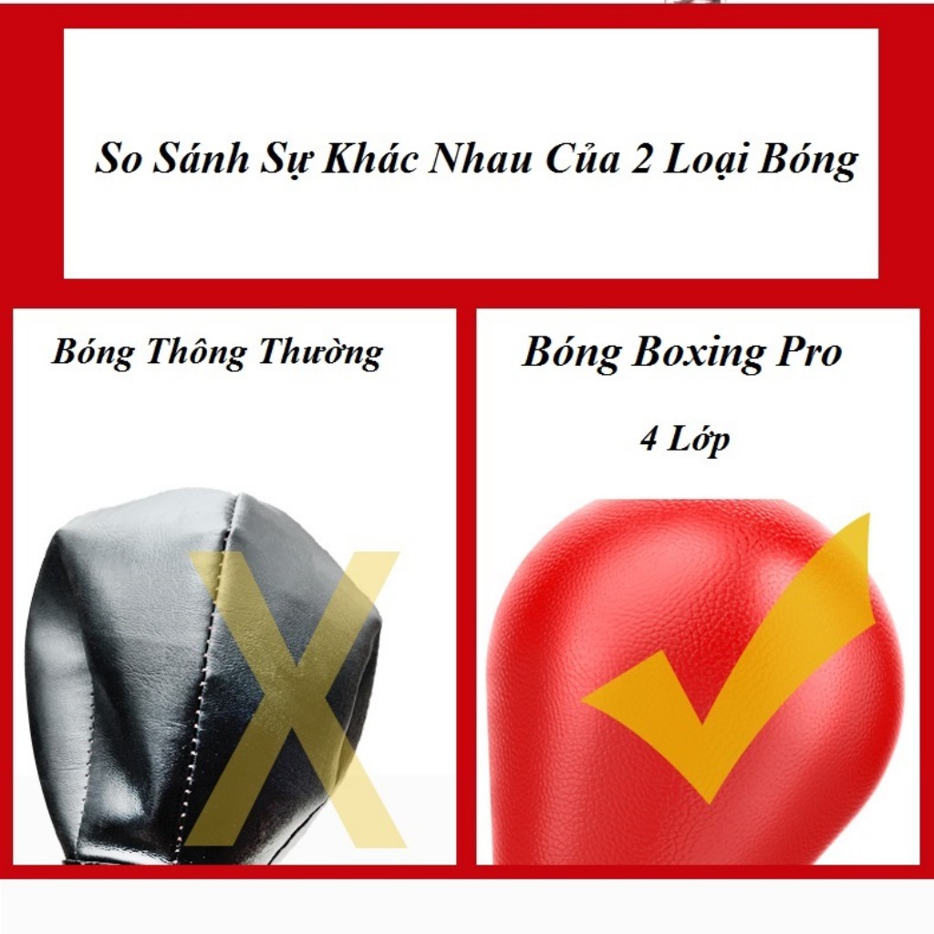 Trụ đá tập võ chuyên nghiệp co giãn tuỳ thích Boxing Fighting - King Garden