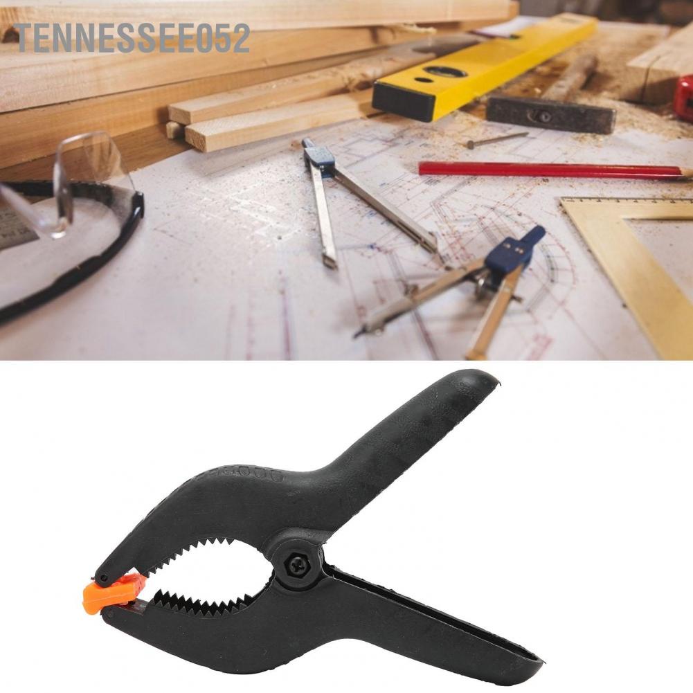 Tennessee052 6in Spring Clamp Plastic Nylon Woodworking Fixture Accessory Home Improvement