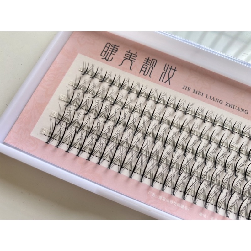 [JUNG]Hộp lông mi giả tự nhiên dạng cụm hỗn hợp 5 hàng H