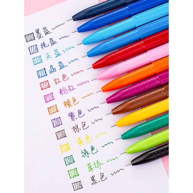 Bút gel M&G ngòi 0.38mm 13 màu tùy chọn AGP62403