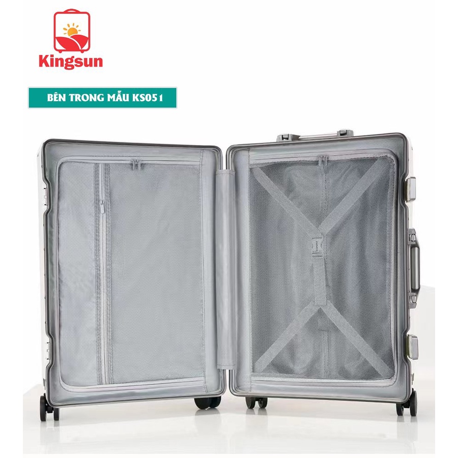 Vali Kingsun Khung nhôm cao cấp KS-051