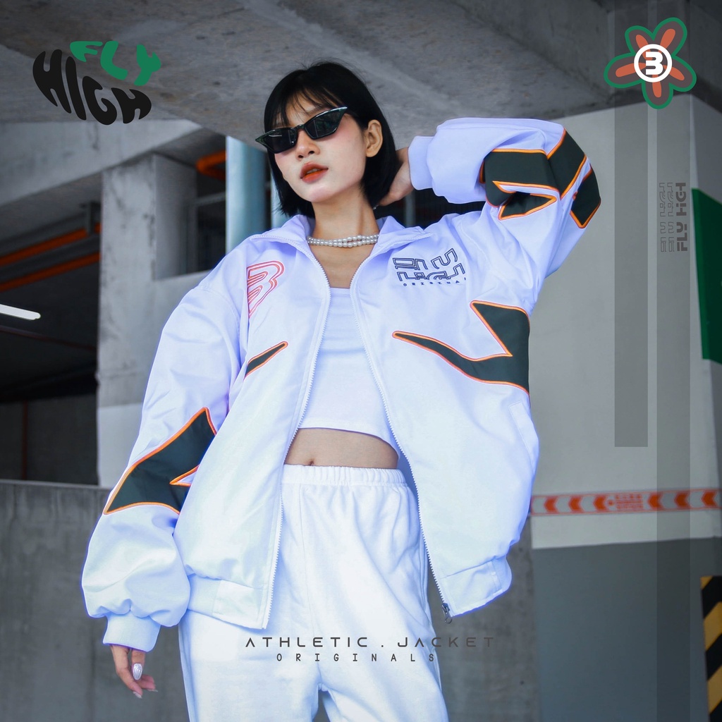 Áo khoác thời trang nam nữ Birdybag athlete jacket vải dù cổ đứng localbrand unisex