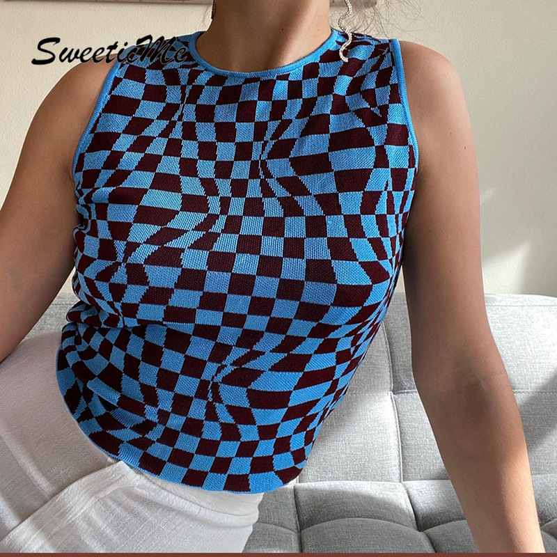 Áo Len Không Tay Cổ Tròn Ngọt Ngào Cho Nữ 2021 | BigBuy360 - bigbuy360.vn