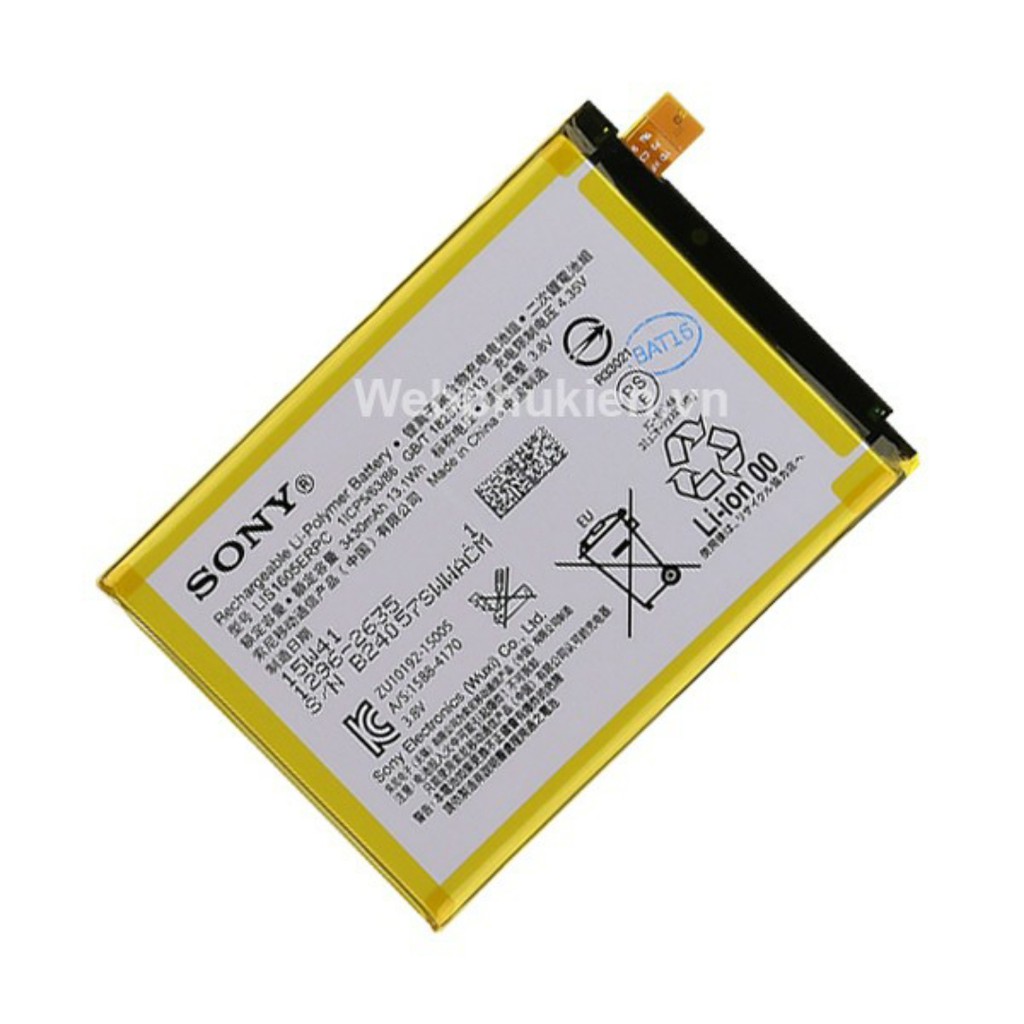 pin sony xperia Z5 xịn chính hang /OP12